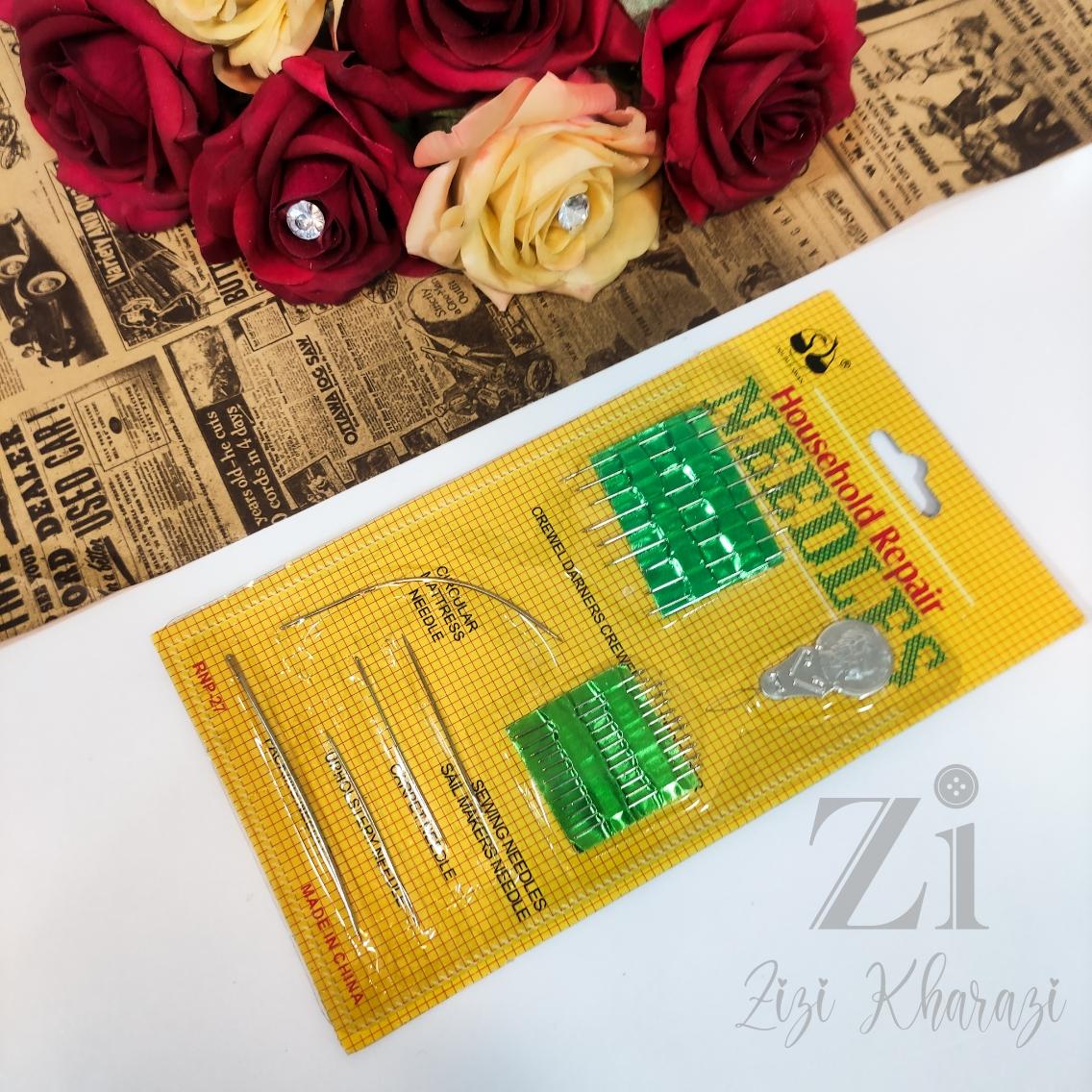 مجموعه ای از سوزن ها در اشکال مختلف در یک پک جمع آوری شده که میتواند نیازهای شما را به سوزن های مختلف بر آورده کند سوزن دوخت و دوز مجموعه ای سایزبندی روکارتی مجموعه ای از سوزن ها در اشکال مختلف در یک پک جمع آوری شده که میتواند نیازهای شما را به سوزن های مختلف بر آورده کند سوزن دوخت و دوز مجموعه ای سایزبندی روکارتی